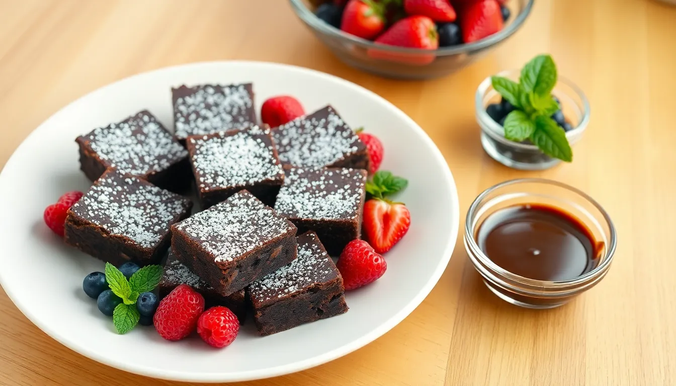 Fudgy Flourless Brownies Recipe: Gluten-Free Chocolate Heaven in 30 Minutes 8 Fudgy Flourless Brownies Recipe: Gluten-Free Chocolate Heaven in 30 Minutes 7