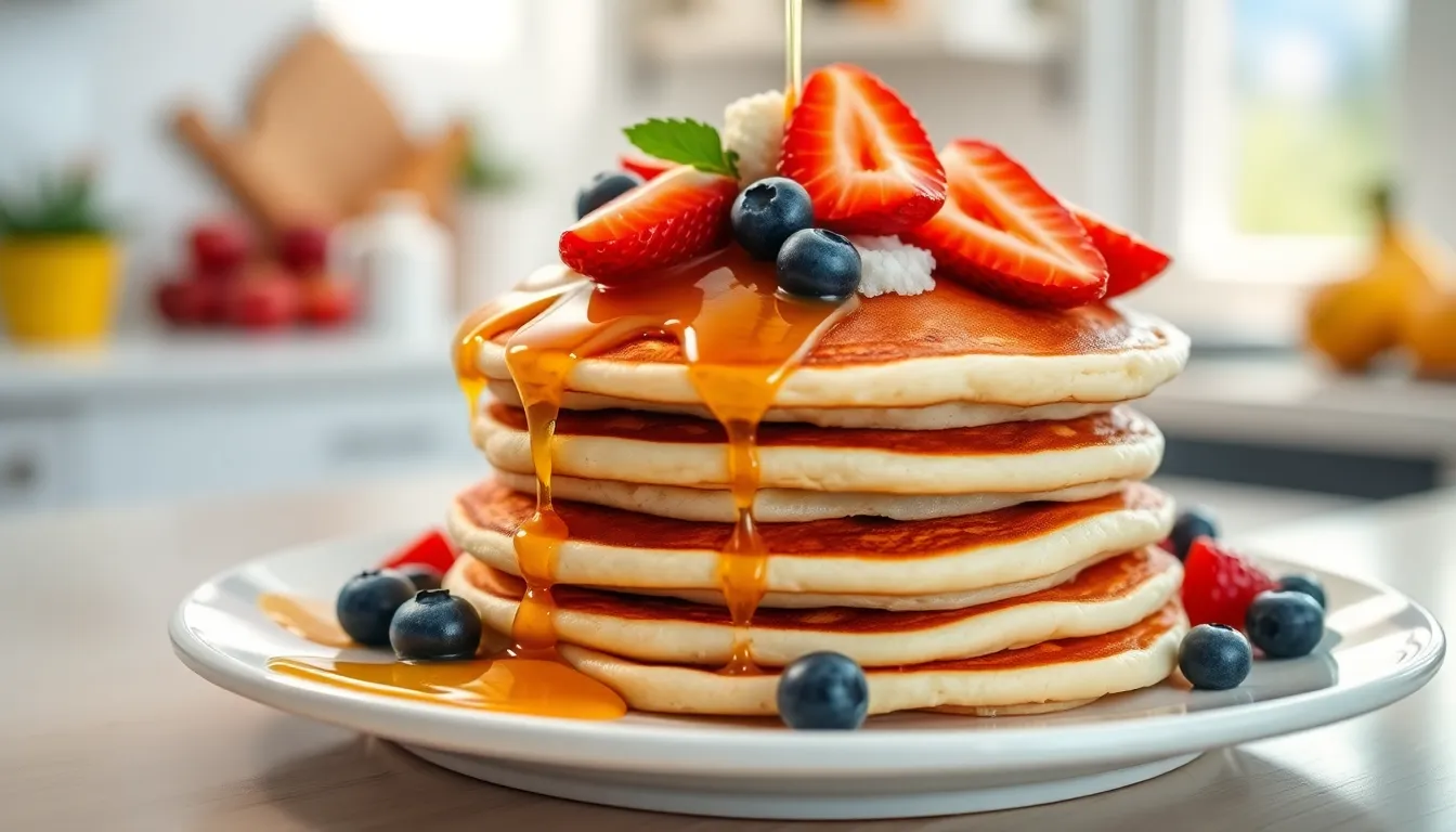 Perfect Fluffy American Pancakes Recipe (Easy + From Scratch!) 8 Perfect Fluffy American Pancakes Recipe (Easy + From Scratch!) 7