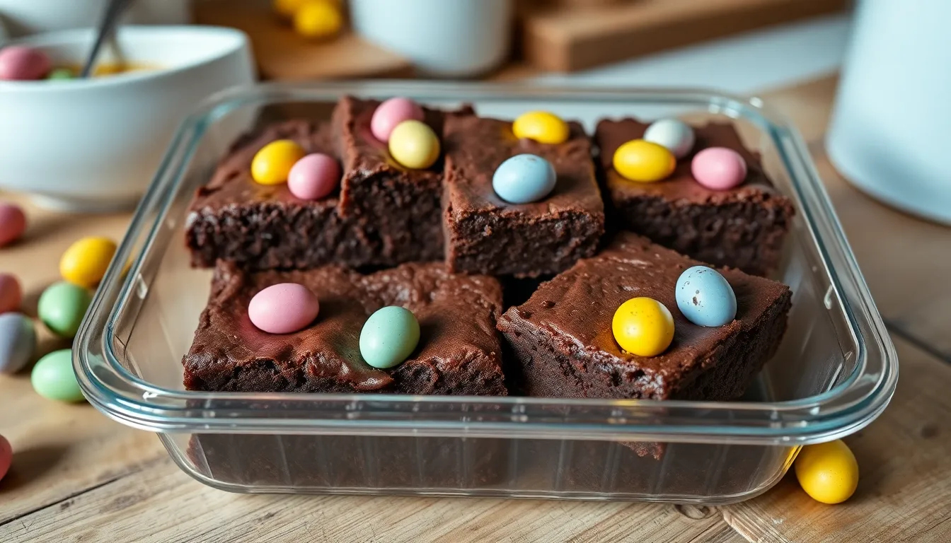 Easy Mini Egg Brownies Recipe: Fudgy Easter Treats Ready in 30 Minutes 8 Easy Mini Egg Brownies Recipe: Fudgy Easter Treats Ready in 30 Minutes 7