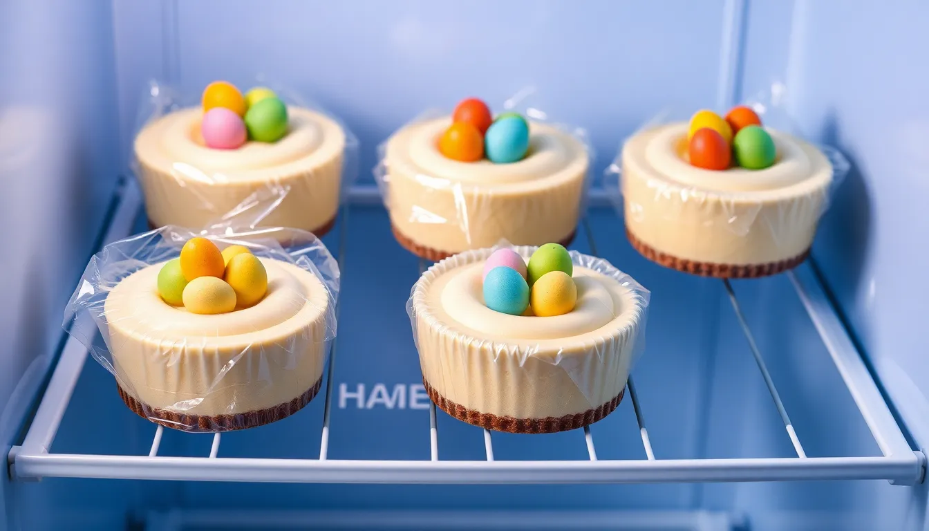 Easy Mini Egg Cheesecake Recipe: Perfect Spring Dessert in Individual Portions 8 Easy Mini Egg Cheesecake Recipe: Perfect Spring Dessert in Individual Portions 7