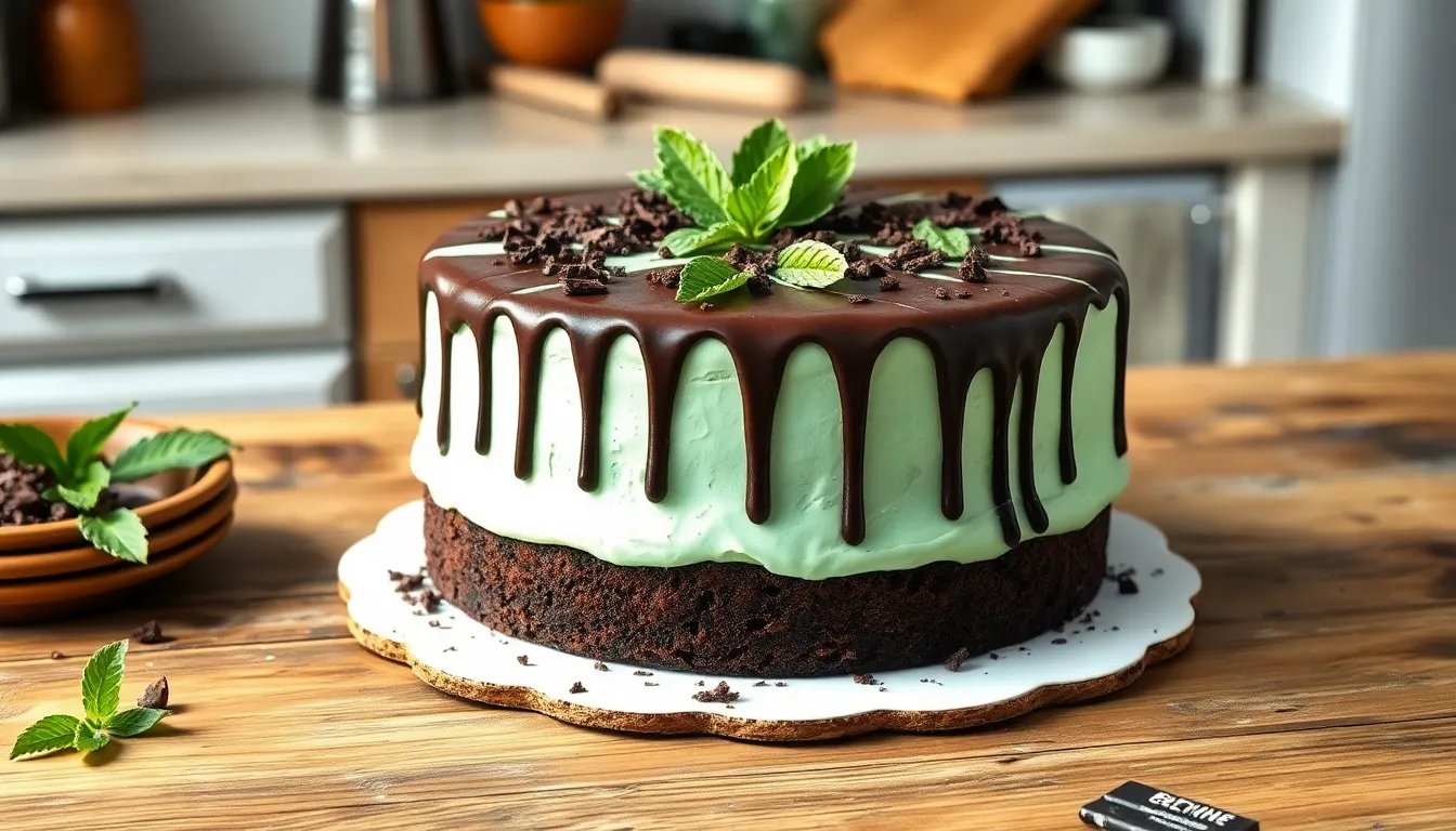Ultimate Mint Chocolate Cake Recipe: Moist, Rich & Irresistibly Delicious 8 Ultimate Mint Chocolate Cake Recipe: Moist, Rich & Irresistibly Delicious 7