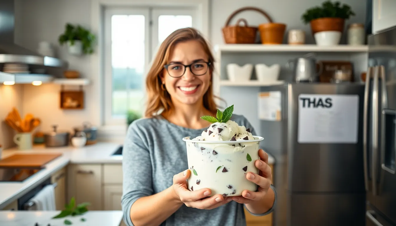 How to Make Perfect Mint Chocolate Chip Ice Cream at Home (Easy Recipe + Tips) 7