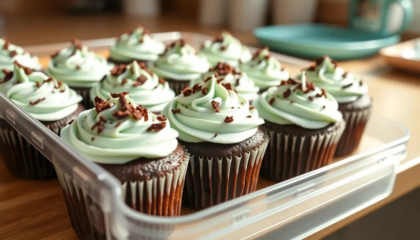Perfect Mint Chocolate Cupcakes Recipe (Easy & Deliciously Moist!) 8 Perfect Mint Chocolate Cupcakes Recipe (Easy & Deliciously Moist!) 7