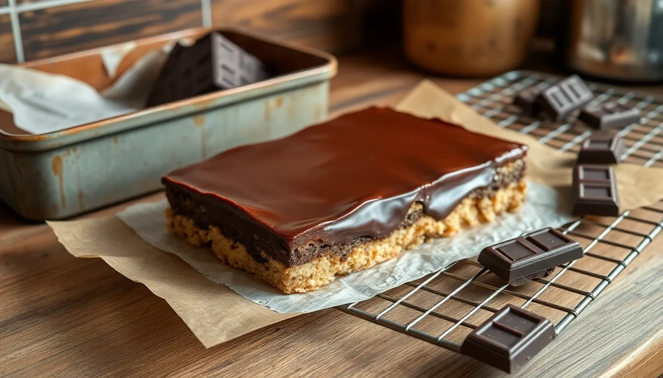 Easy No Bake Chocolate Slice Recipe (Ready in 30 Minutes!) 8 Easy No Bake Chocolate Slice Recipe (Ready in 30 Minutes!) 7