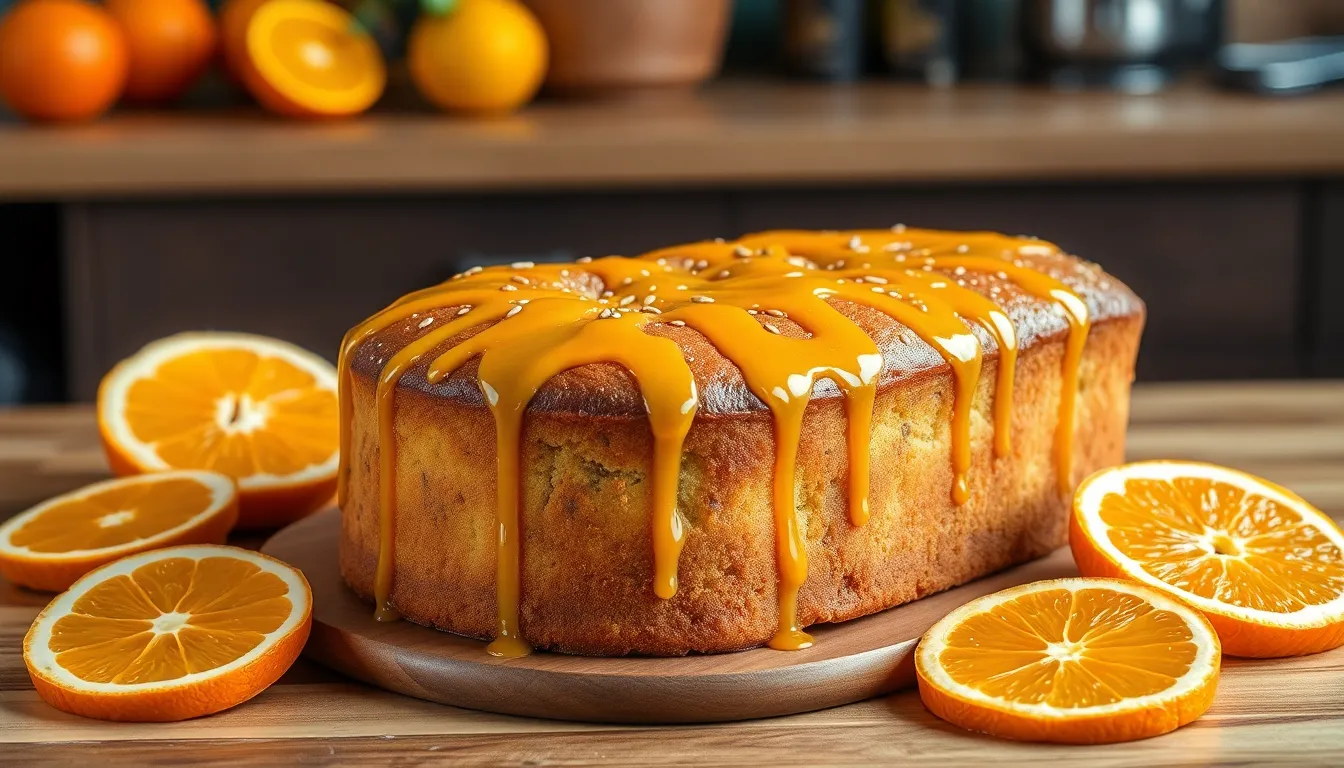 Moist Orange and Poppy Seed Cake Recipe (Easy Homemade with Glaze!) 8 Moist Orange and Poppy Seed Cake Recipe (Easy Homemade with Glaze!) 7