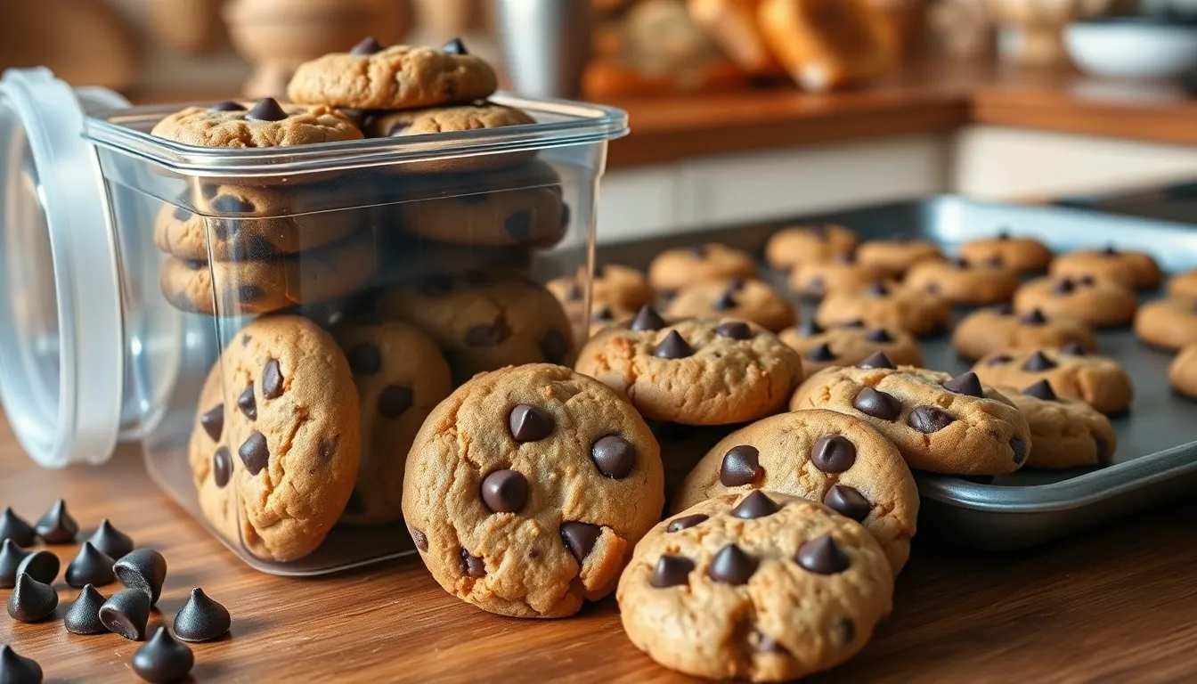 Perfect Peanut Butter Chocolate Chip Cookies Recipe (Soft & Chewy!) 8 Perfect Peanut Butter Chocolate Chip Cookies Recipe (Soft & Chewy!) 7