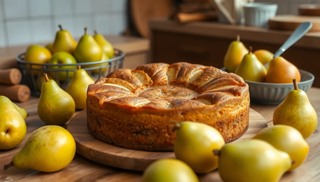 Easy Pear Cake Recipe: Moist Fall Dessert Perfect for Any Occasion 8 Easy Pear Cake Recipe: Moist Fall Dessert Perfect for Any Occasion 7