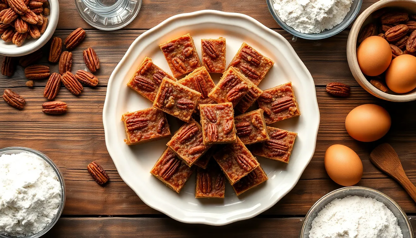 Easy Pecan Pie Bars Recipe: Better Than Traditional Pie (Ready in 1 Hour!) 8 Easy Pecan Pie Bars Recipe: Better Than Traditional Pie (Ready in 1 Hour!) 7