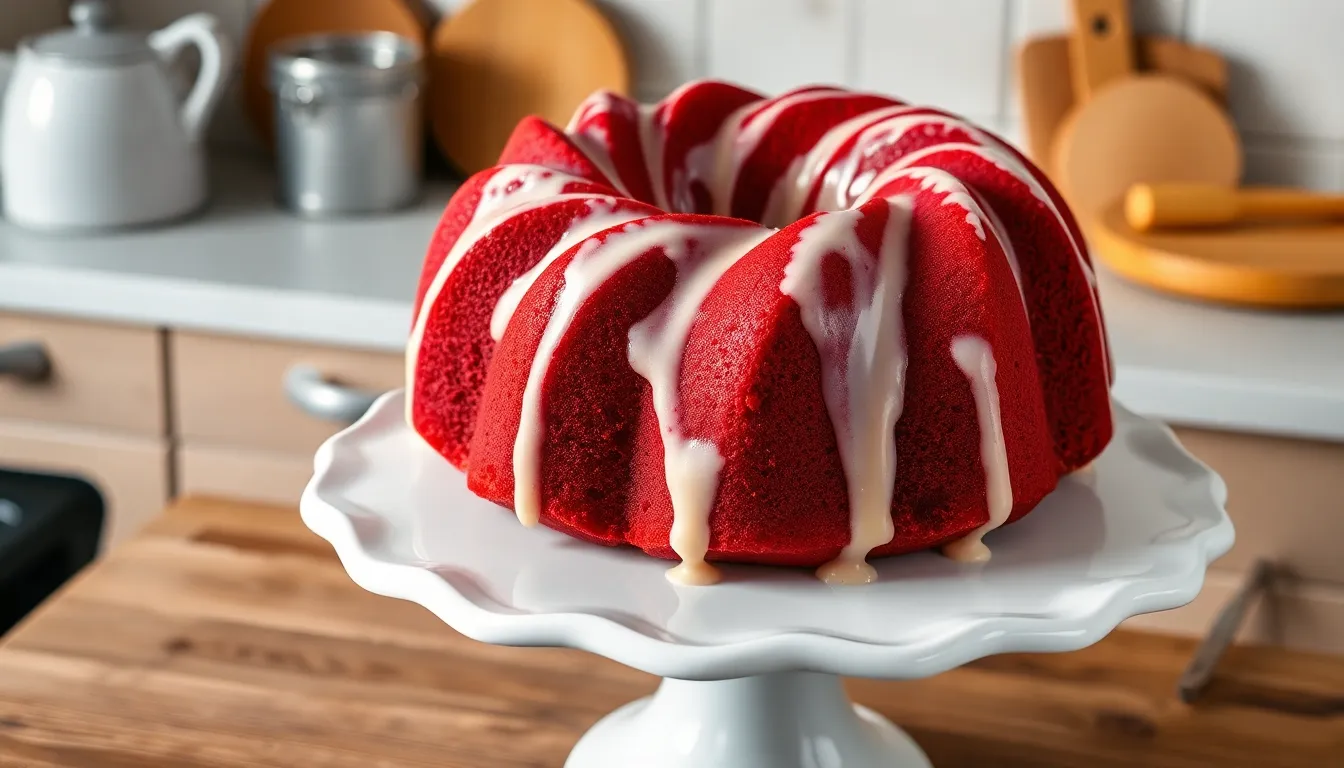 Perfect Red Velvet Bundt Cake Recipe: Moist, Rich & Bakery-Quality Results 8 Perfect Red Velvet Bundt Cake Recipe: Moist, Rich & Bakery-Quality Results 7