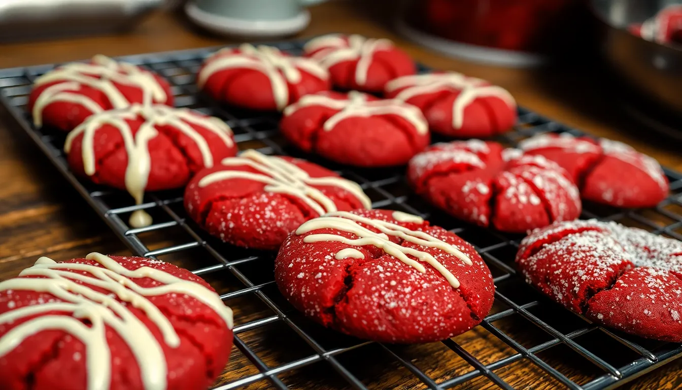 Easy Red Velvet Cake Mix Cookies: Soft, Chewy & Ready in 15 Minutes 8 Easy Red Velvet Cake Mix Cookies: Soft, Chewy & Ready in 15 Minutes 7