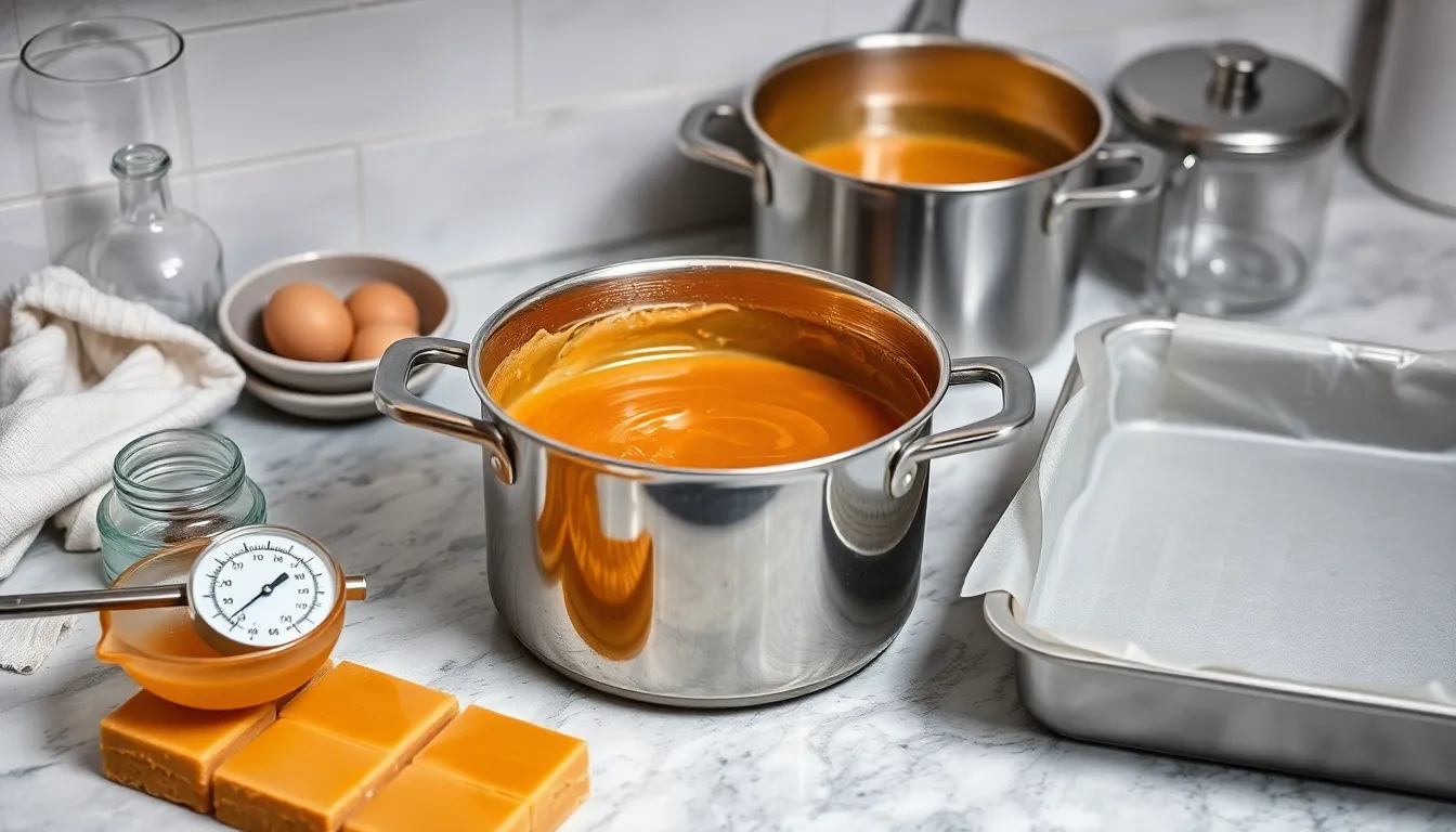 Easy Salted Caramel Fudge Recipe: Perfect Holiday Treats in 30 Minutes 8 Easy Salted Caramel Fudge Recipe: Perfect Holiday Treats in 30 Minutes 7