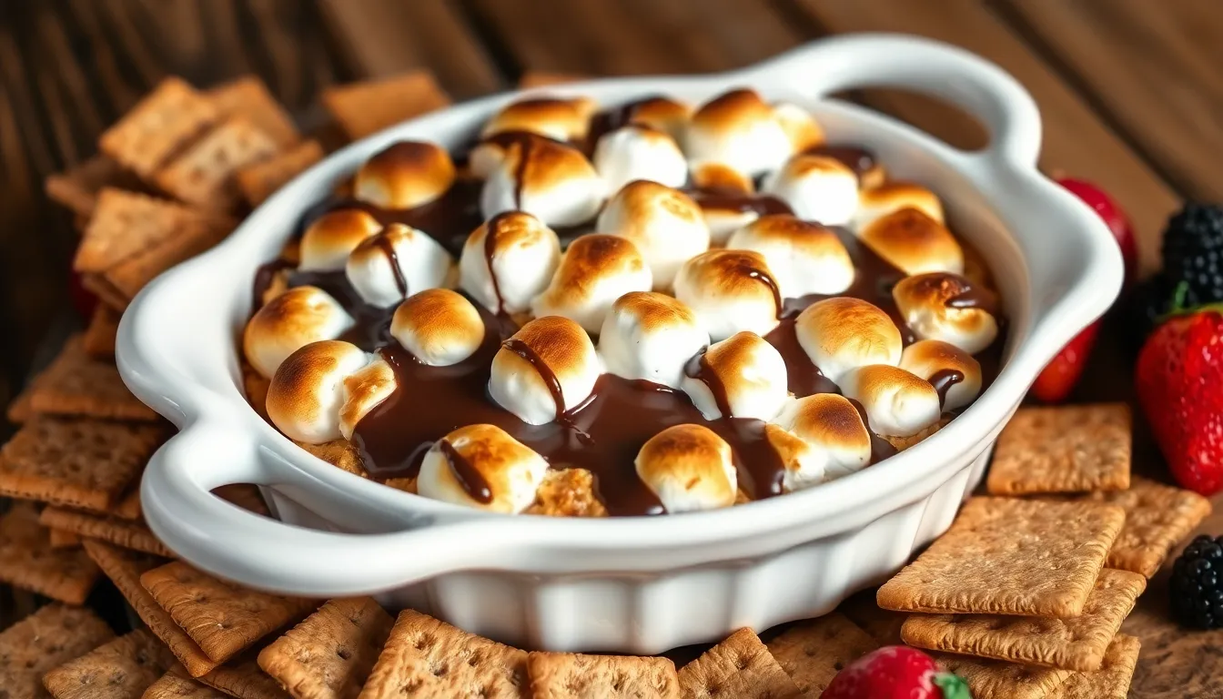 Easy S'mores Dip Recipe: Melted Chocolate Heaven in 10 Minutes (No Campfire Needed!) 8 Easy S'mores Dip Recipe: Melted Chocolate Heaven in 10 Minutes (No Campfire Needed!) 7