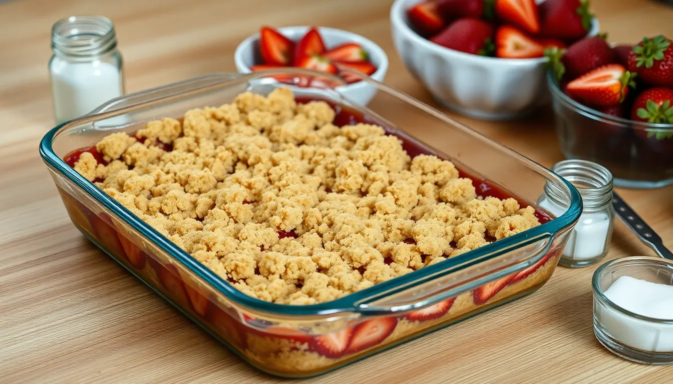 Easy Strawberry Crumble Recipe: Perfect Buttery Crisp Topping Every Time 8 Easy Strawberry Crumble Recipe: Perfect Buttery Crisp Topping Every Time 7