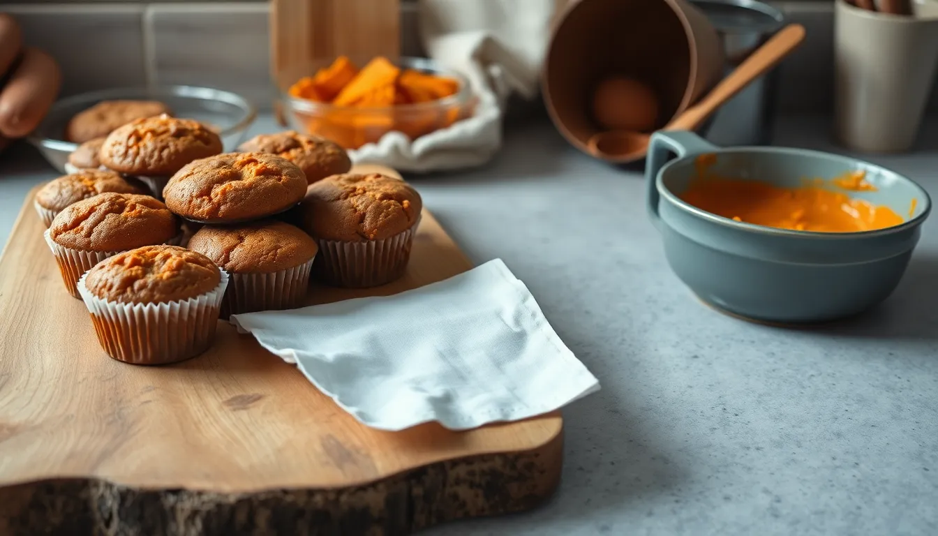 Easy Sweet Potato Muffins Recipe - Moist, Healthy & Freezer-Friendly 8 Easy Sweet Potato Muffins Recipe - Moist, Healthy & Freezer-Friendly 7