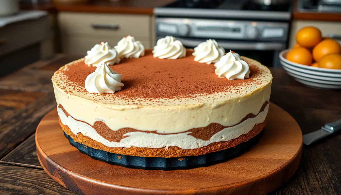 Easy Tiramisu Cheesecake Recipe: Rich Coffee-Infused Dessert That Melts Hearts 8 Easy Tiramisu Cheesecake Recipe: Rich Coffee-Infused Dessert That Melts Hearts 7