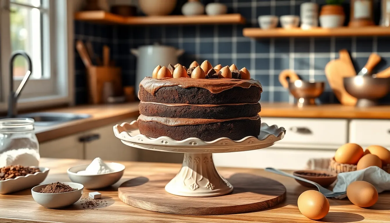 Triple Chocolate Cake Recipe: Decadent 3-Layer Dessert That Will Blow Your Mind 8 Triple Chocolate Cake Recipe: Decadent 3-Layer Dessert That Will Blow Your Mind 7