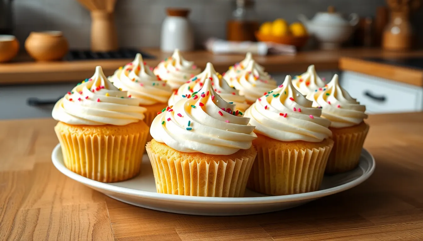 Perfect Vanilla Cupcakes Recipe: Moist, Fluffy & Better Than Bakery 8 Perfect Vanilla Cupcakes Recipe: Moist, Fluffy & Better Than Bakery 7
