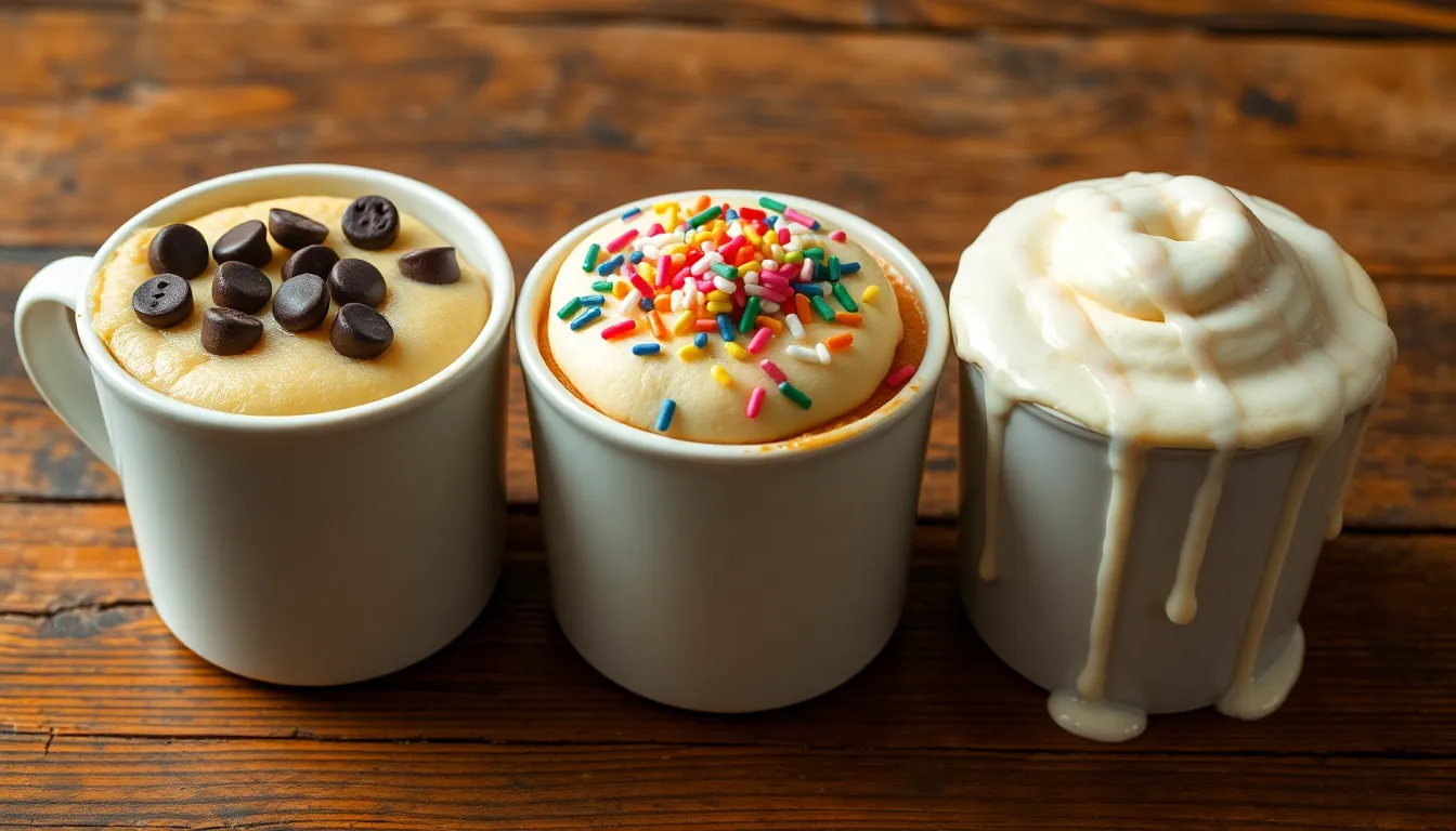 90-Second Vanilla Mug Cake Recipe: Perfect Single-Serving Dessert in Minutes 7