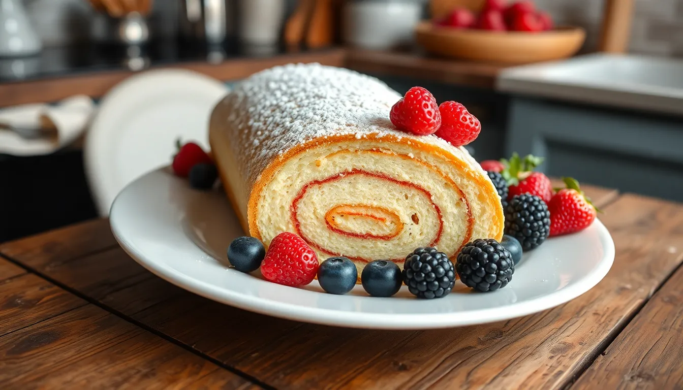 Perfect Vanilla Swiss Roll Cake Recipe: Easy Step-by-Step Guide (Bakery-Quality!) 8 Perfect Vanilla Swiss Roll Cake Recipe: Easy Step-by-Step Guide (Bakery-Quality!) 7
