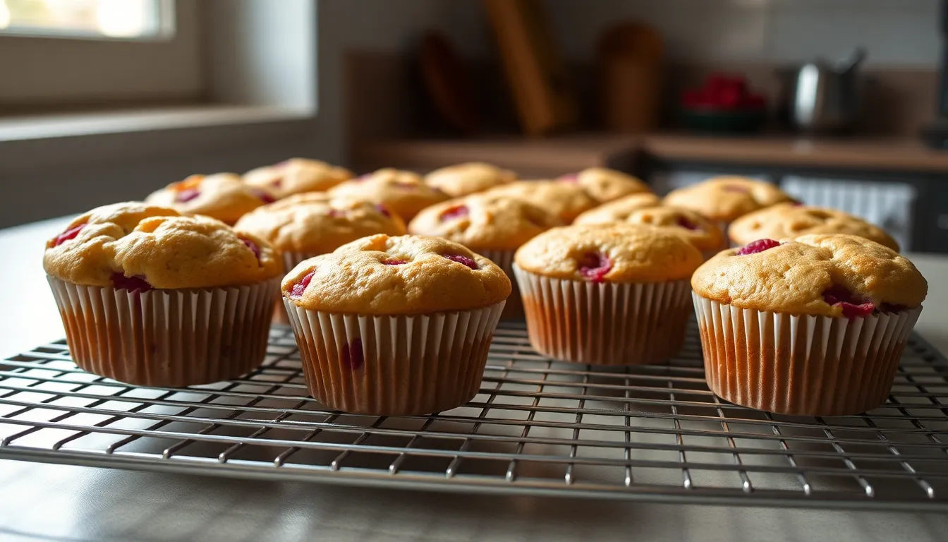 Perfect White Chocolate and Raspberry Muffins (Bakery-Style at Home!) 8 Perfect White Chocolate and Raspberry Muffins (Bakery-Style at Home!) 7