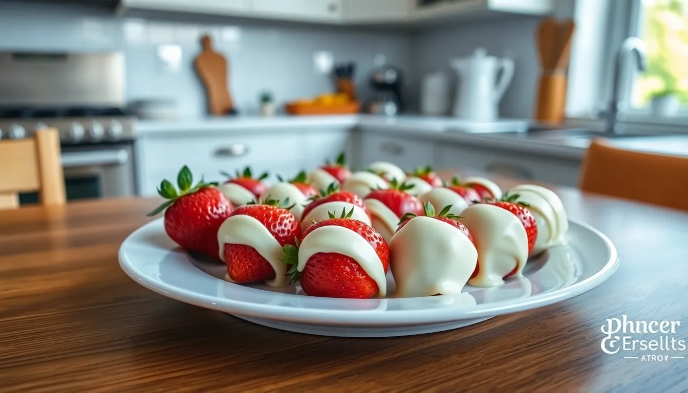 Perfect White Chocolate Covered Strawberries Recipe (Easy Step-by-Step Guide) 8 Perfect White Chocolate Covered Strawberries Recipe (Easy Step-by-Step Guide) 7