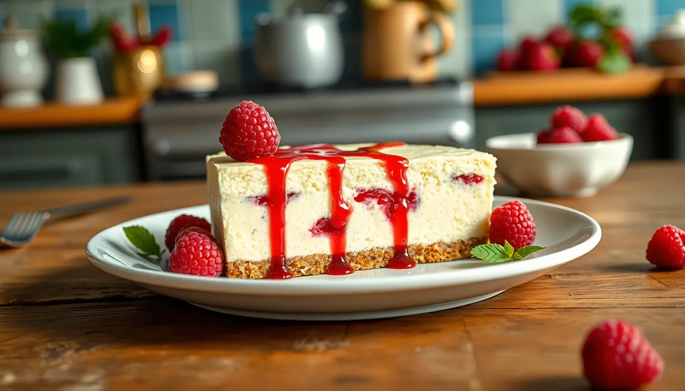 Easy White Chocolate Raspberry Cheesecake Bars Recipe (Perfect for Any Occasion!) 8 Easy White Chocolate Raspberry Cheesecake Bars Recipe (Perfect for Any Occasion!) 7