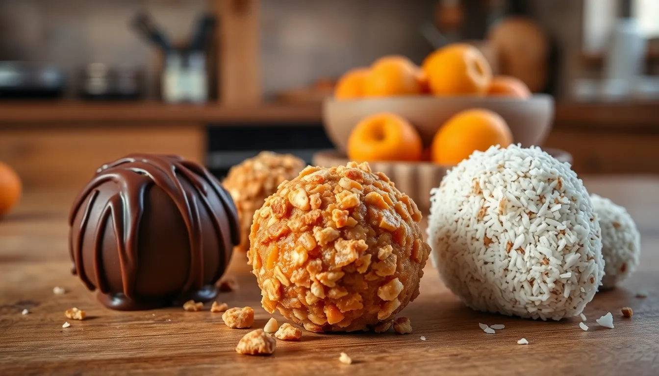Easy No-Bake Apricot Balls Recipe: Healthy 5-Ingredient Sweet Treats 10 Easy No-Bake Apricot Balls Recipe: Healthy 5-Ingredient Sweet Treats 9