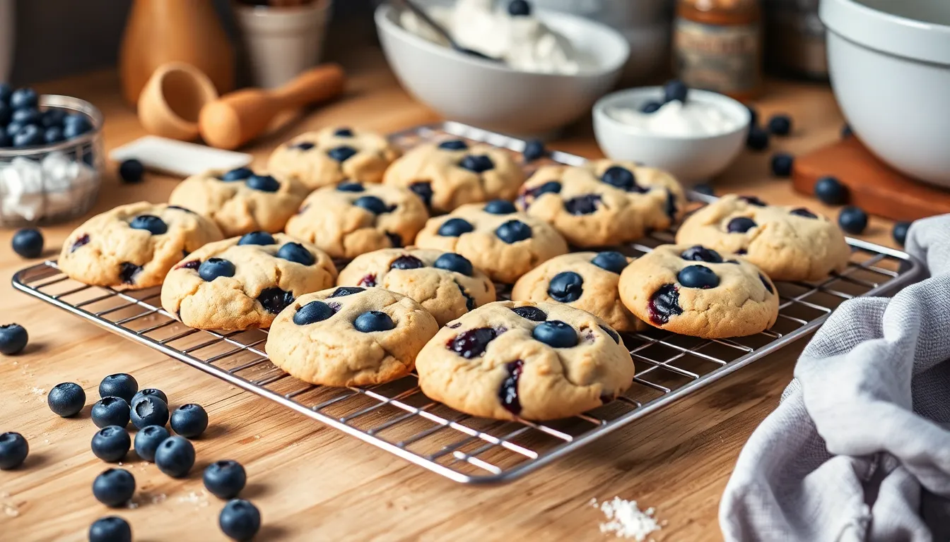Easy Blueberry Cookies Recipe: Soft, Chewy & Bursting with Fresh Berry Flavor 10 Easy Blueberry Cookies Recipe: Soft, Chewy & Bursting with Fresh Berry Flavor 9