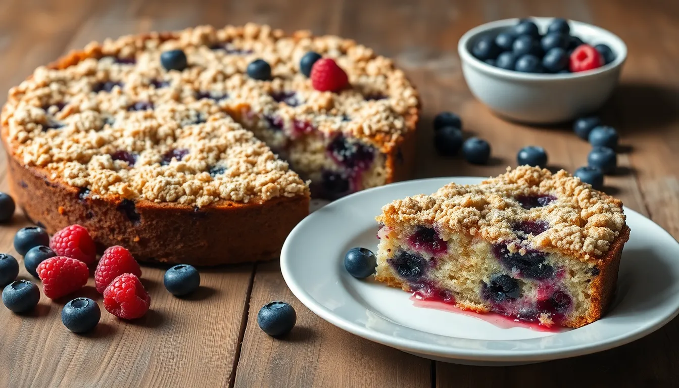 Easy Blueberry Sour Cream Coffee Cake Recipe - Moist & Fluffy Bakery-Style 10 Easy Blueberry Sour Cream Coffee Cake Recipe - Moist & Fluffy Bakery-Style 9