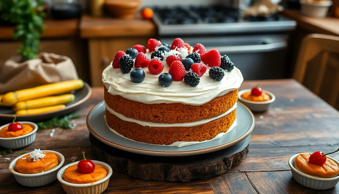 Easy Homemade Carrot Cake Recipe: Moist, Spiced & Bakery-Quality Results 10 Easy Homemade Carrot Cake Recipe: Moist, Spiced & Bakery-Quality Results 9