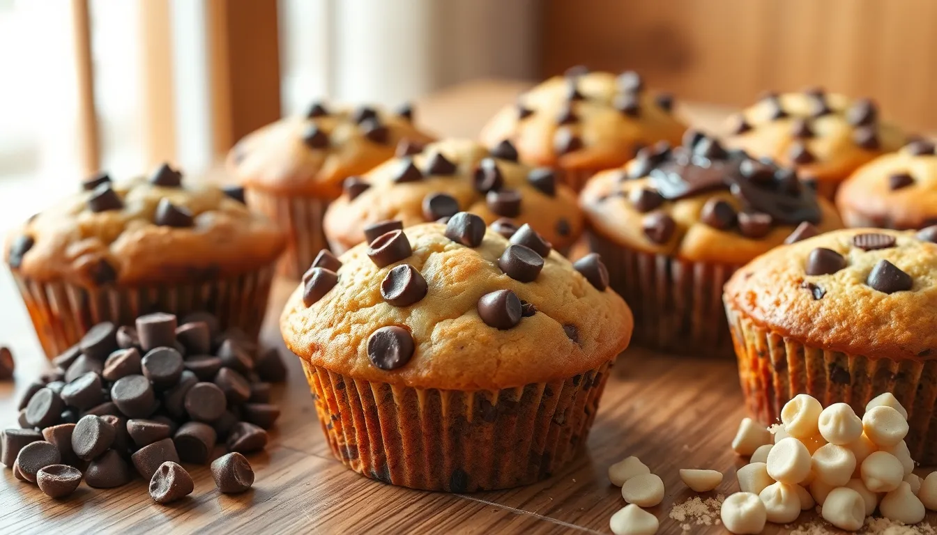 Perfect Chocolate Chip Muffins Recipe: Bakery-Style in 30 Minutes 10 Perfect Chocolate Chip Muffins Recipe: Bakery-Style in 30 Minutes 9