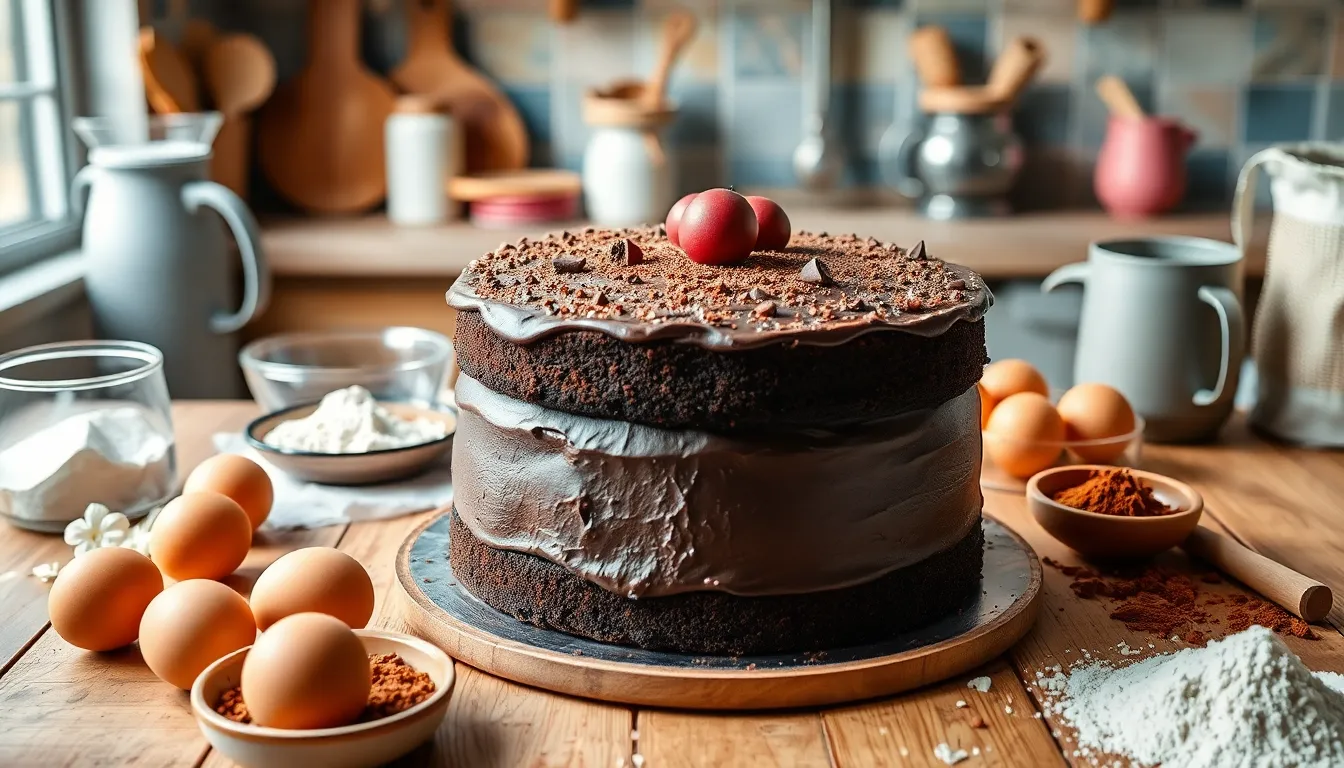 Ultimate Chocolate Fudge Layer Cake Recipe: Moist, Rich & Irresistible 10 Ultimate Chocolate Fudge Layer Cake Recipe: Moist, Rich & Irresistible 9