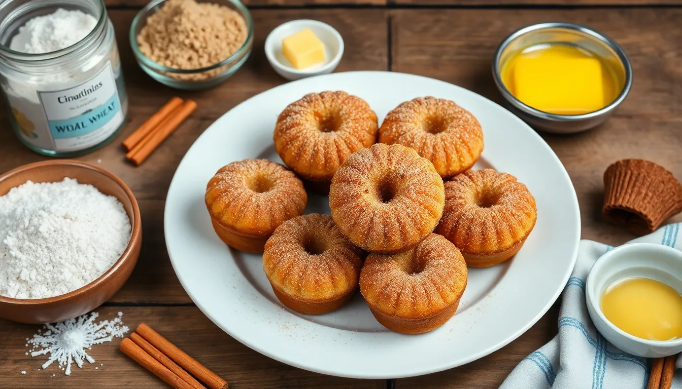 Easy Cinnamon Donut Muffins Recipe - Bakery Taste in 30 Minutes 10 Easy Cinnamon Donut Muffins Recipe - Bakery Taste in 30 Minutes 9
