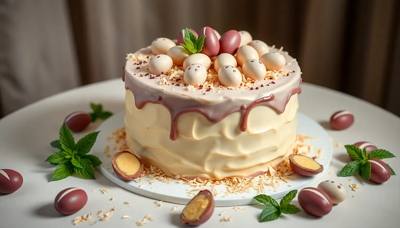 Ultimate Creme Egg Cake Recipe: Rich Chocolate Layers & Gooey Cream Filling 10 Ultimate Creme Egg Cake Recipe: Rich Chocolate Layers & Gooey Cream Filling 9