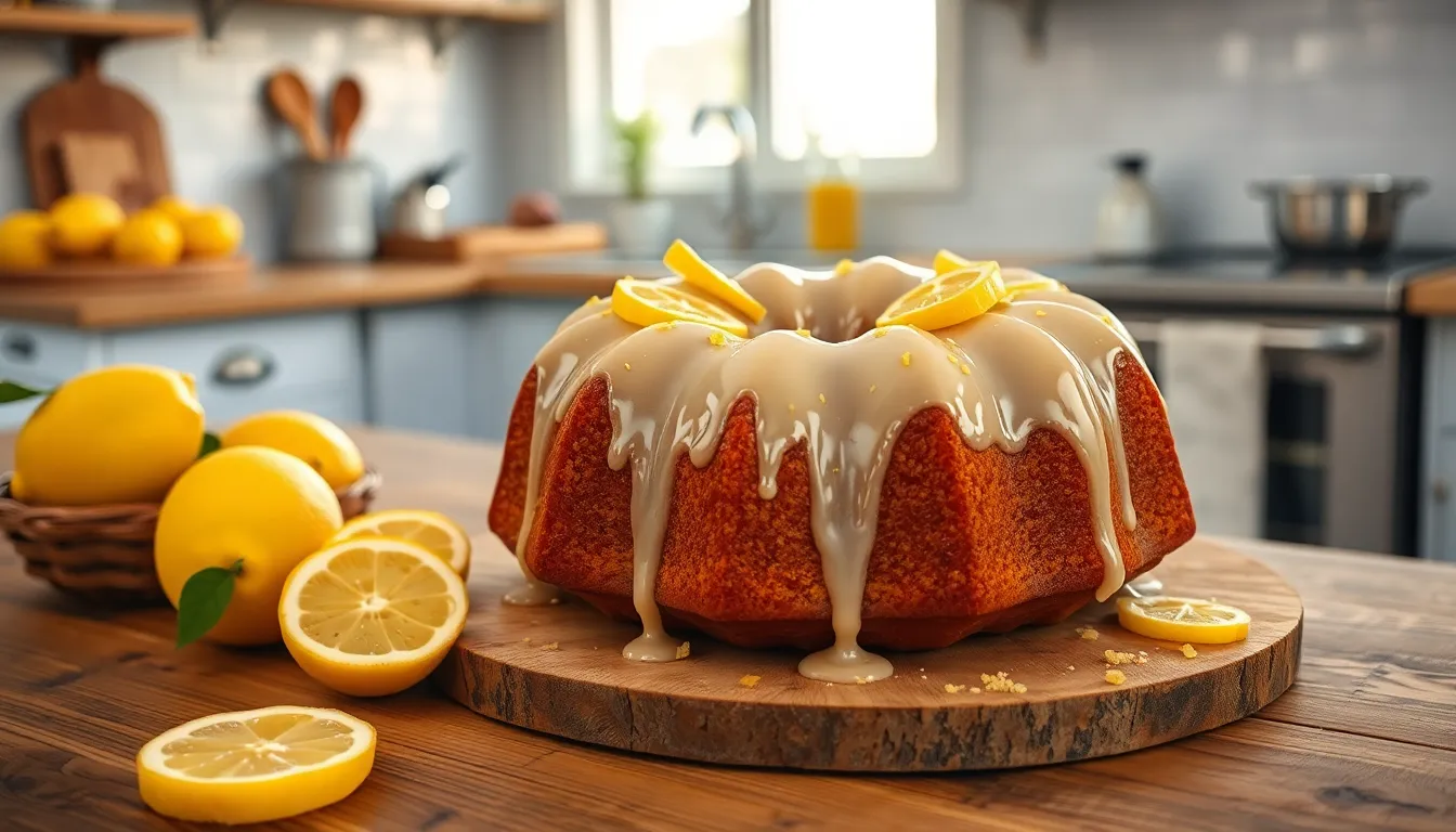 Perfect Glazed Lemon Bundt Cake Recipe: Moist, Tangy & Easy to Make 9