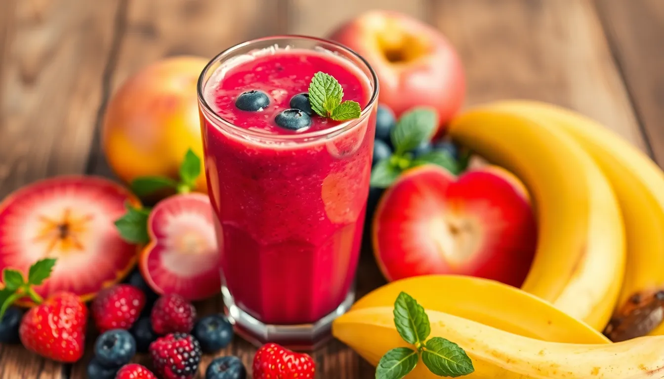 5-Minute Healthy Fruit Smoothie Recipe That Actually Tastes Amazing 10 5-Minute Healthy Fruit Smoothie Recipe That Actually Tastes Amazing 9