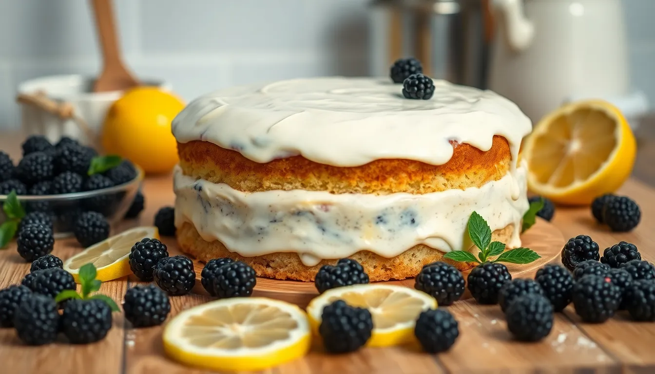 Perfect Lemon Blackberry Cake Recipe (Moist & Bursting with Fresh Flavor!) 10 Perfect Lemon Blackberry Cake Recipe (Moist & Bursting with Fresh Flavor!) 9