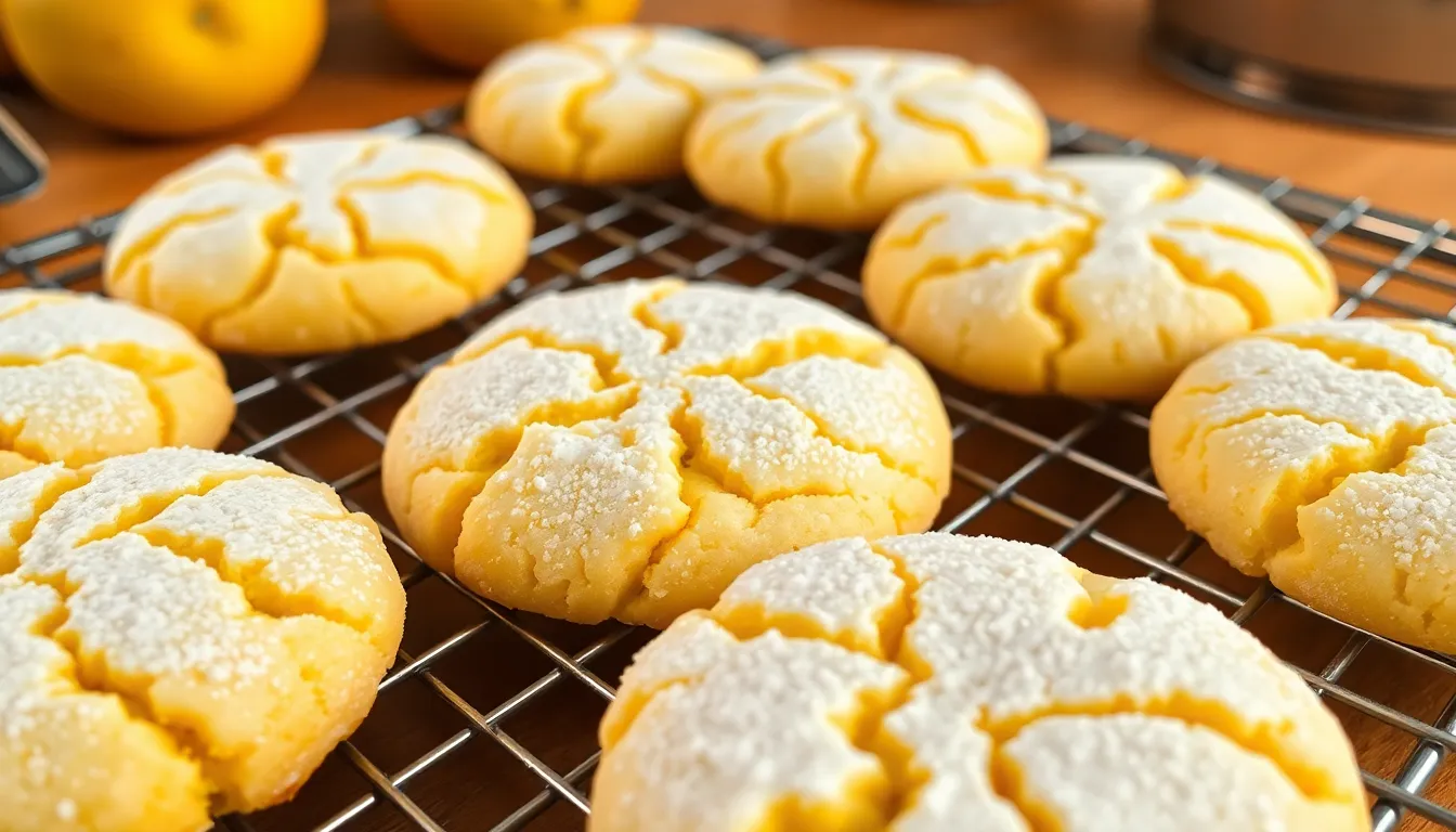 Perfect Lemon Crinkle Cookies Recipe: Soft, Chewy & Bursting with Citrus Flavor 10 Perfect Lemon Crinkle Cookies Recipe: Soft, Chewy & Bursting with Citrus Flavor 9