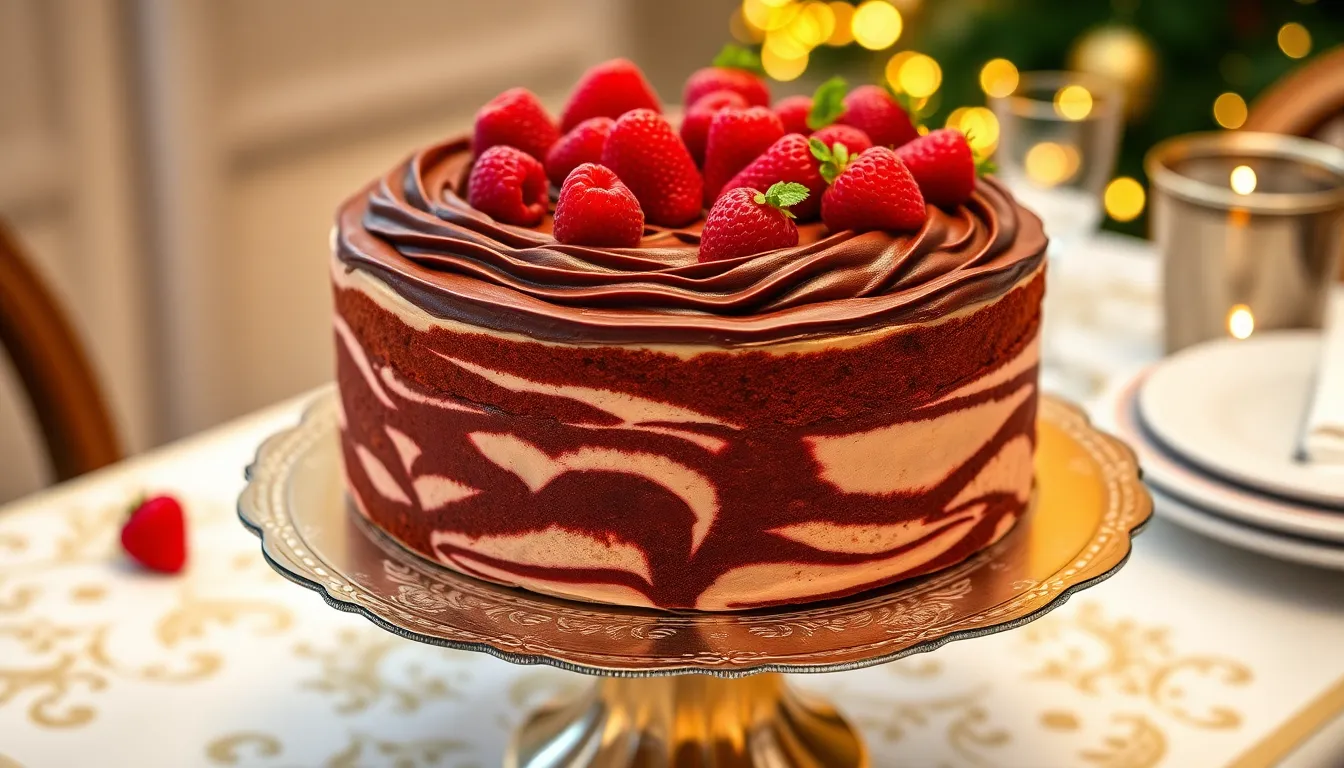 Perfect Marble Cake with Chocolate Frosting Recipe (Easy & Moist!) 10 Perfect Marble Cake with Chocolate Frosting Recipe (Easy & Moist!) 9