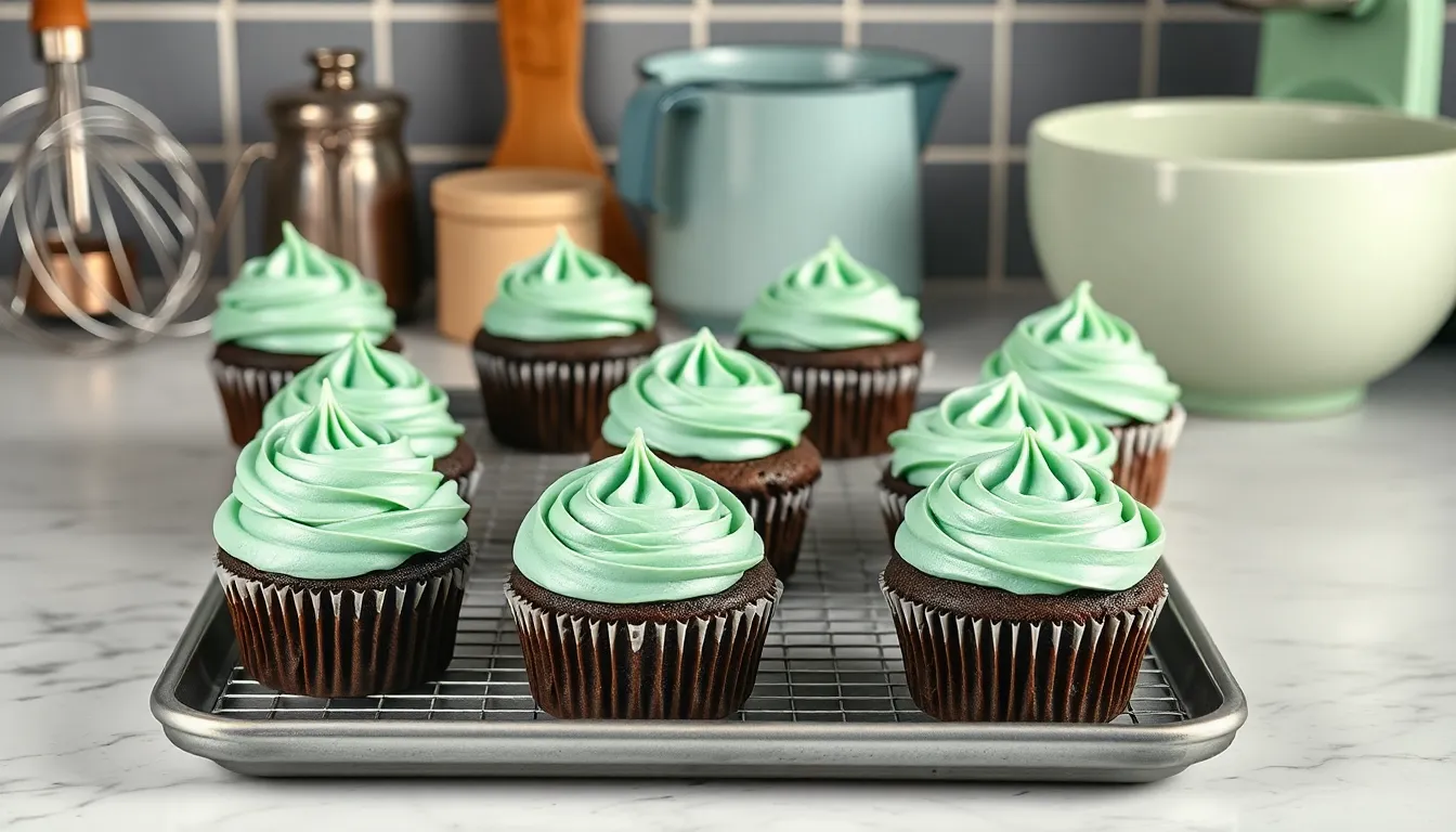 Perfect Mint Chocolate Cupcakes Recipe (Easy & Deliciously Moist!) 10 Perfect Mint Chocolate Cupcakes Recipe (Easy & Deliciously Moist!) 9