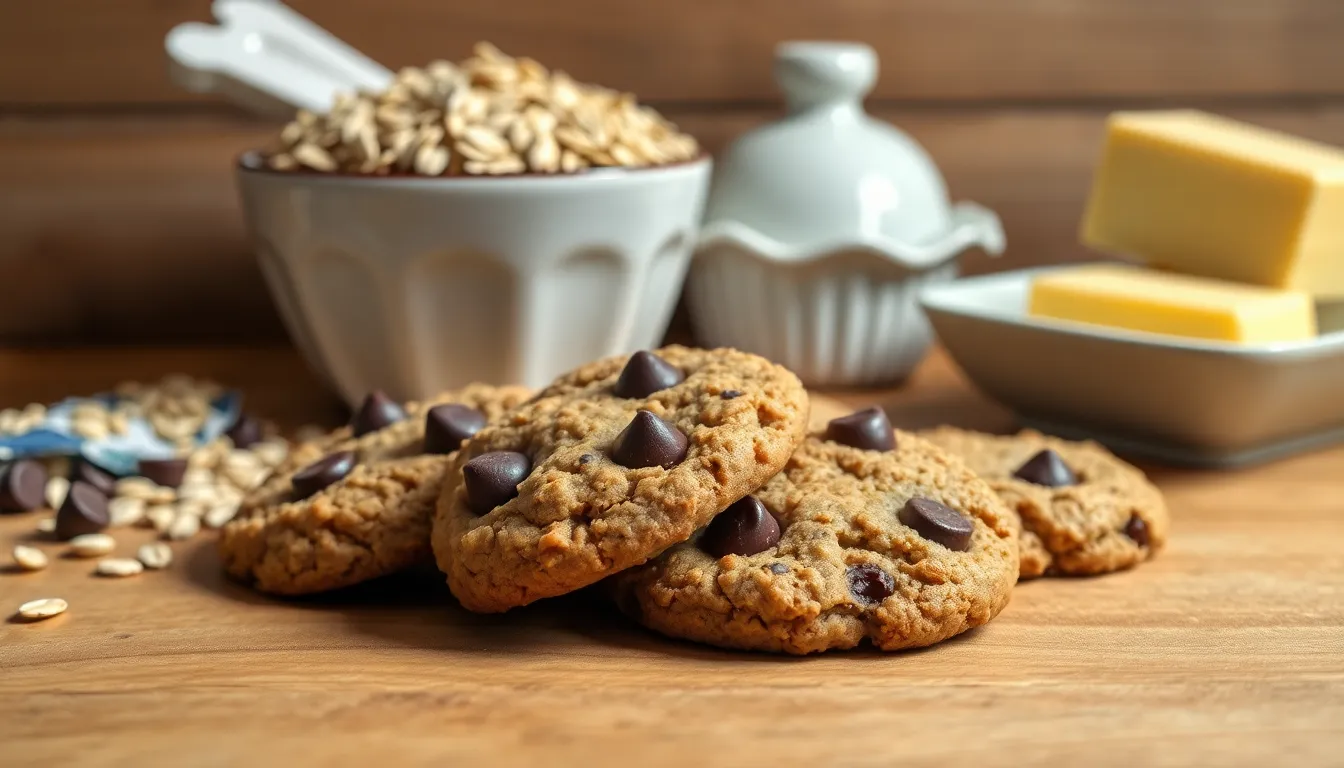 Best Oatmeal Chocolate Chip Cookies Recipe - Chewy Centers & Crispy Edges 10 Best Oatmeal Chocolate Chip Cookies Recipe - Chewy Centers & Crispy Edges 9