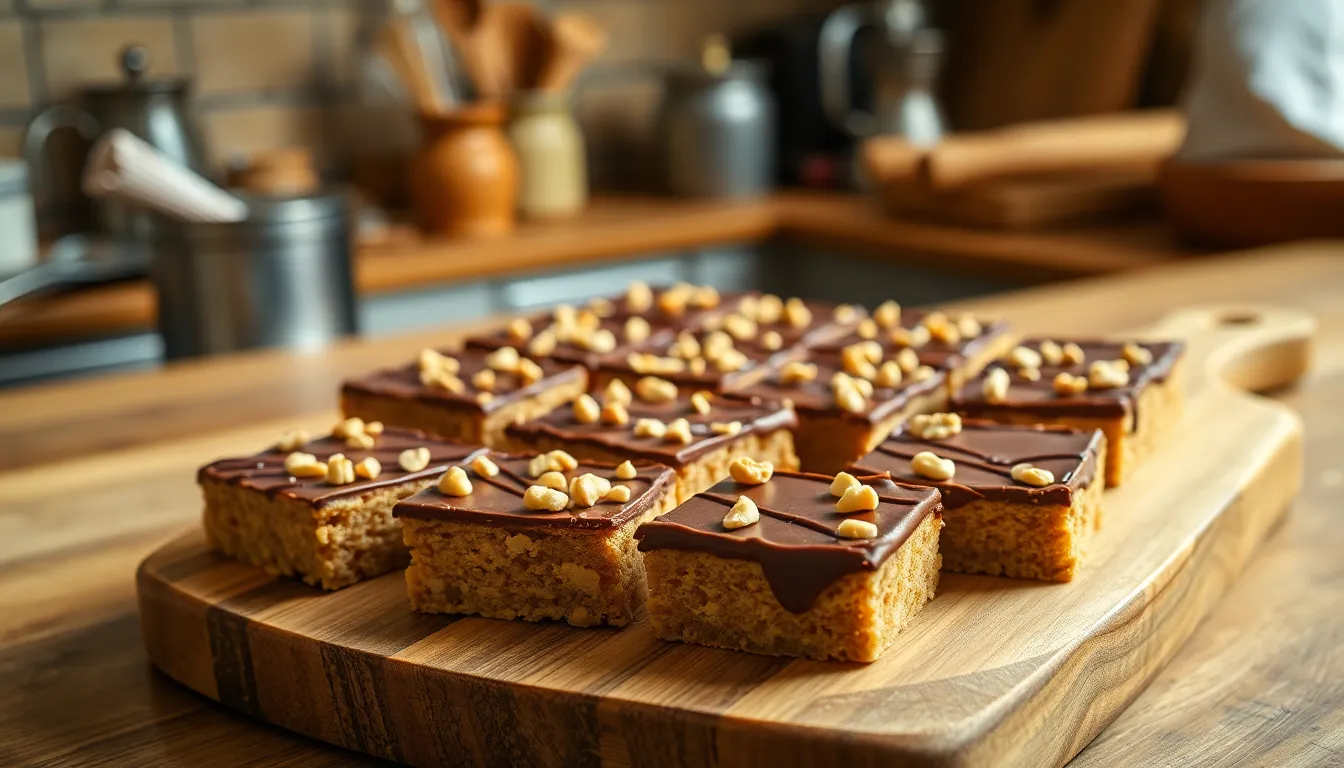 Easy No-Bake Peanut Butter Bars Recipe (Ready in 30 Minutes!) 10 Easy No-Bake Peanut Butter Bars Recipe (Ready in 30 Minutes!) 9