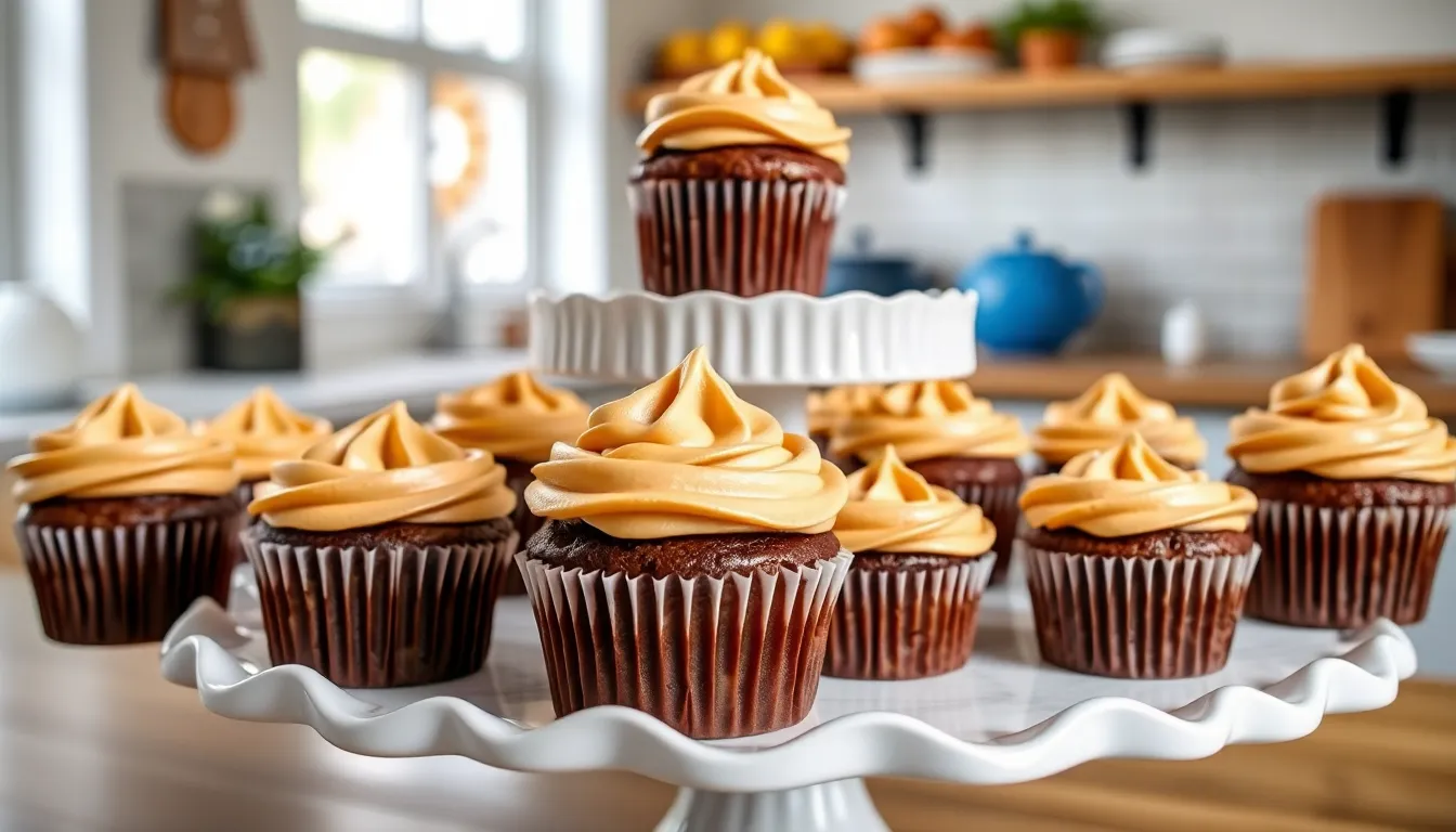 Perfect Peanut Butter Chocolate Cupcakes Recipe (Easy & Decadent!) 10 Perfect Peanut Butter Chocolate Cupcakes Recipe (Easy & Decadent!) 9