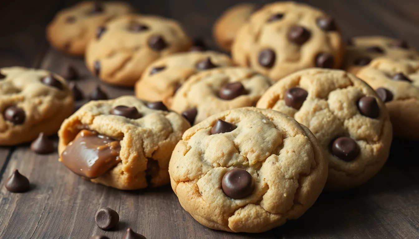 Peanut Butter Stuffed Chocolate Chip Cookies: The Ultimate Gooey Center Recipe 10 Peanut Butter Stuffed Chocolate Chip Cookies: The Ultimate Gooey Center Recipe 9