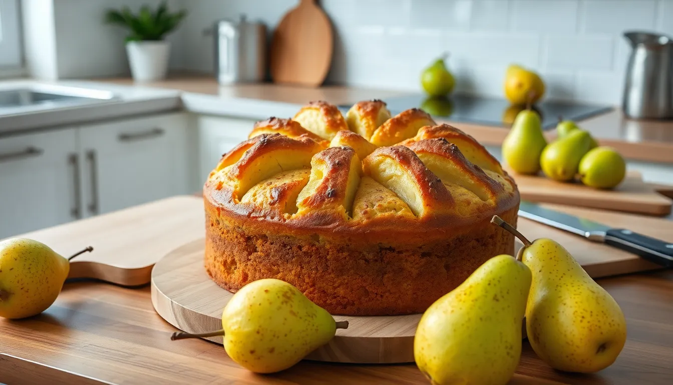 Easy Pear Cake Recipe: Moist Fall Dessert Perfect for Any Occasion 10 Easy Pear Cake Recipe: Moist Fall Dessert Perfect for Any Occasion 9