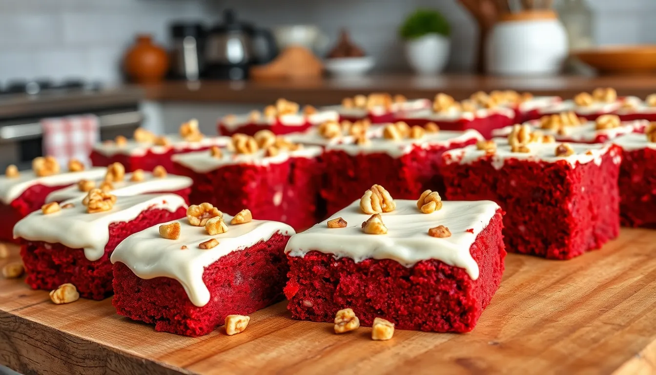 Ultimate Red Velvet Brownies Recipe: Fudgy, Rich & Perfect for Any Occasion 9