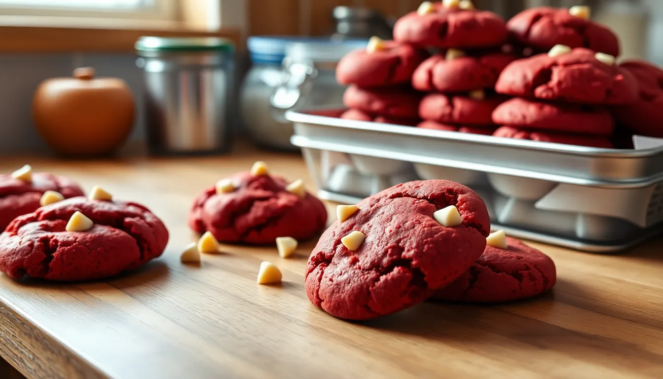 Easy Red Velvet Cake Mix Cookies: Soft, Chewy & Ready in 15 Minutes 10 Easy Red Velvet Cake Mix Cookies: Soft, Chewy & Ready in 15 Minutes 9