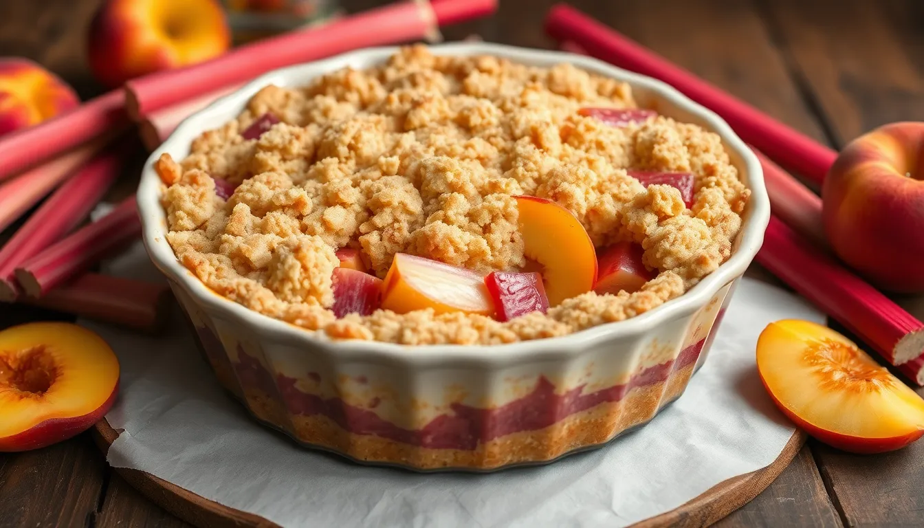 Easy Rhubarb Dump Cake Recipe: 5-Ingredient Dessert Ready in Under an Hour 10 Easy Rhubarb Dump Cake Recipe: 5-Ingredient Dessert Ready in Under an Hour 9