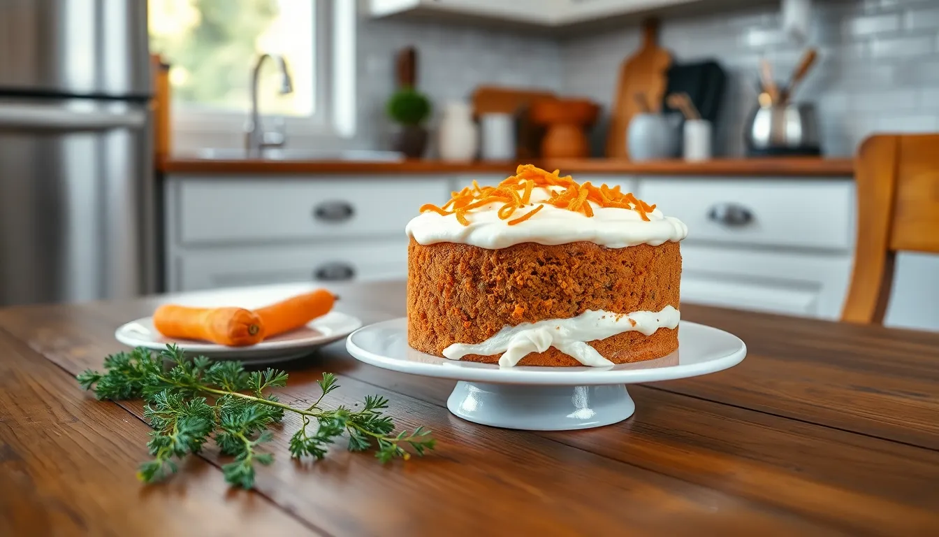 Small Carrot Cake Recipe: Perfect 6-Inch Dessert for 2-6 People (Easy + Moist!) 9