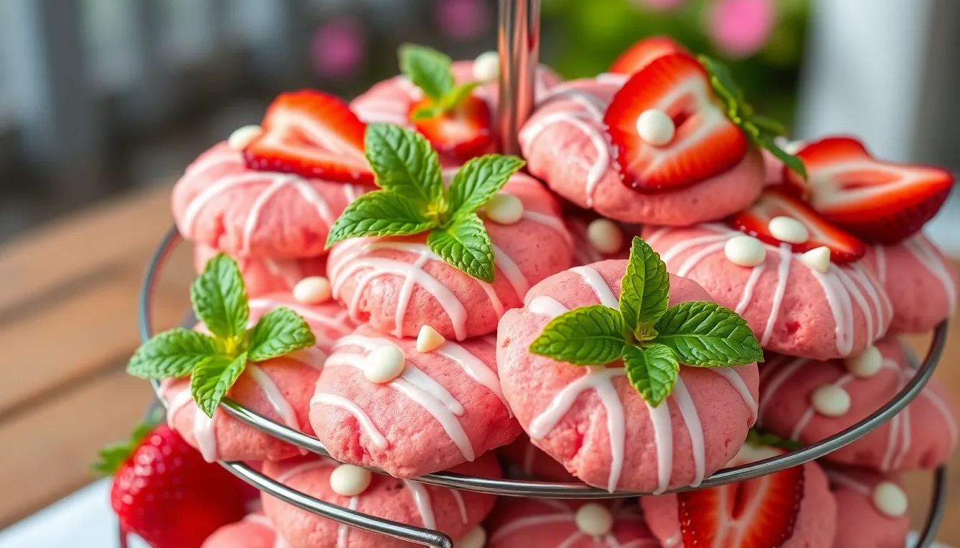 Soft & Chewy Strawberry Cookies Recipe (Fresh Summer Flavor!) 10 Soft & Chewy Strawberry Cookies Recipe (Fresh Summer Flavor!) 9